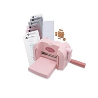 Spellbinders - Platinum Scout - Die Cutting and Embossing Machine - Rose Quartz with Rose Cutting Plates and Die Set