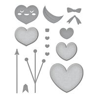 Spellbinders - Gnome Drive Collection - Etched Dies - Hearts For You