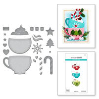 Spellbinders - Merry Mug And Circle Delights Collection - Etched Dies - Merry Mug Creations
