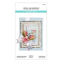 Spellbinders - Etched Dies - Venise Lace - Hemstitch Rectangles