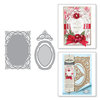 Spellbinders - Chantilly Paper Lace Collection - Shapeabilities Dies - Annabelles Trousseau Layering Frame Medium