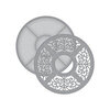 Spellbinders - Dimensional Doily Collection - Etched Dies - Filigree Drop in Circlet Doily
