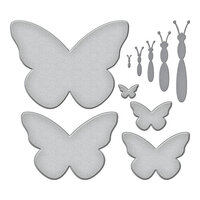 Spellbinders - Bibi's Collection - Etched Dies - So Many Butterflies