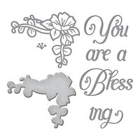 Spellbinders - Etched Dies - You Are A Blessing