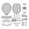 Spellbinders - Etched Dies - 3D Vignettes - Hot Air Balloon