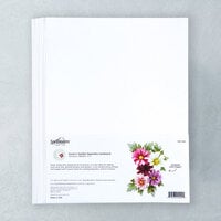 Spellbinders - Specialty Cardstock - 8.5 x 11 - Susan's Garden - 10 Pack