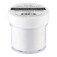 Spellbinders - Card Shoppe Essentials Collection - Embossing Powder - White