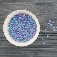 Spellbinders - Card Shoppe Essentials Collection - Faceted Sequins - Purple Opalescent