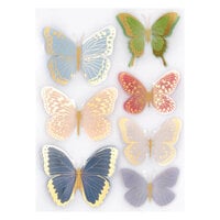 Spellbinders - Serenade Of Autumn Collection - Dimensional Stickers - Autumn Butterfly