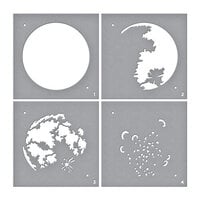 Spellbinders - Layered Stencils - Full Moon