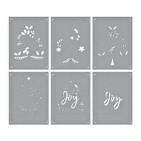 Spellbinders - Layering Stencils - Layered Joy Tree