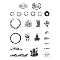 Spellbinders - Clear Photopolymer Stamps - Hand Made Holidays
