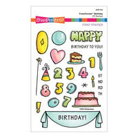Stampendous - Fransformers Collection - Clear Photopolymer Stamps - Birthday
