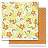 Scenic Route Paper - Garden Grove Collection - 12 x 12 Double Sided Paper - Brookhurst Street, CLEARANCE