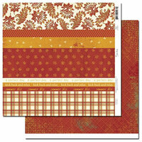 Scenic Route Paper - Grafton Collection - 12x12 Double Sided Paper - Scrap Strip 1