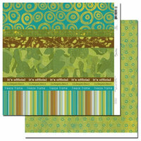 Scenic Route Paper - Grafton Collection - 12x12 Double Sided Paper - Scrap Strip 2, CLEARANCE