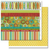 Scenic Route Paper - Grafton Collection - 12x12 Double Sided Paper - Scrap Strip 3, CLEARANCE