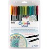 Marvy Uchida - Color In - Le Plume II - Markers - Natural - 12 Pack