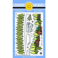 Sunny Studio Stamps - Clear Photopolymer Stamps - Winter Scenes