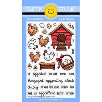 Sunny Studio Stamps - Clear Photopolymer Stamps - Clucky Chickens