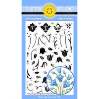 Sunny Studio Stamps - Clear Photopolymer Stamps - Beautiful Bluebells