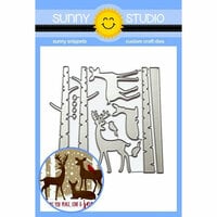 Sunny Studio Stamps - Christmas - Sunny Snippets - Craft Dies - Rustic Winters