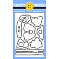 Sunny Studio Stamps - Sunny Snippets - Craft Dies - Bear Hugs