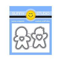 Sunny Studio Stamps - Sunny Snippets - Craft Dies - Christmas Cookies