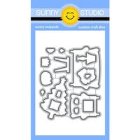 Sunny Studio Stamps - Sunny Snippets - Craft Dies - Cozy Christmas