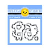 Sunny Studio Stamps - Sunny Snippets - Craft Dies - Puppy Love