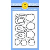 Sunny Studio Stamps - Sunny Snippets - Craft Dies - Birthday Cat