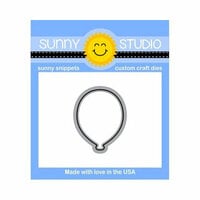 Sunny Studio Stamps - Sunny Snippets - Craft Dies - Birthday Balloon