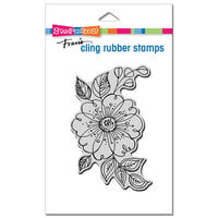 Stampendous - Cling Mounted Rubber Stamps - Big Floral Pop