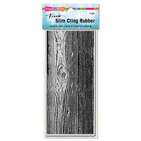 Stampendous - Cling Mounted Rubber Stamps - Slimline - Woodgrain