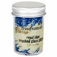 Stampendous - Frantage - Glass Glitter - Royal Blue