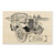 Stampendous - Wood Mounted Stamps - Classic Car