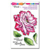 Stampendous - Clear Photopolymer Stamps - Rose Friend