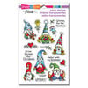 Stampendous - Christmas - Clear Photopolymer Stamps - Holiday Gnomes