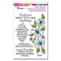 Stampendous - Clear Photopolymer Stamps - Dogwood Friend