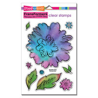 Stampendous - FransFormers Collection - Clear Photopolymer Stamps - Peony