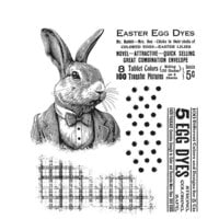 Stampers Anonymous - Tim Holtz - Cling Mounted Rubber Stamp Set - Mr. Rabbit
