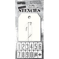 Stampers Anonymous - Tim Holtz - Element Stencils - Mechanical