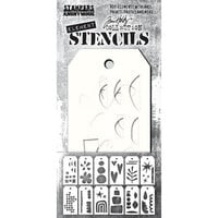 Stampers Anonymous - Tim Holtz - Element Stencils - Everyday Art