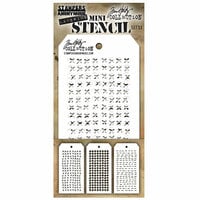 Stampers Anonymous - Tim Holtz - Layering Stencils - Mini Set 33