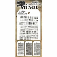Stampers Anonymous - Tim Holtz - Layering Stencil - Mini Set 34