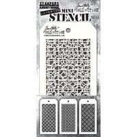 Stampers Anonymous - Tim Holtz - Layering Stencils - Mini Set 52