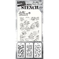Stampers Anonymous - Tim Holtz - Christmas - Layering Stencils - Mini Set 54