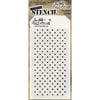 Stampers Anonymous - Tim Holtz - Layering Stencil - Polkadot