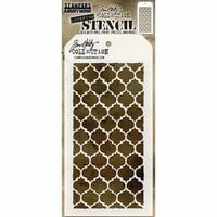Stampers Anonymous - Tim Holtz - Layering Stencil - Trellis