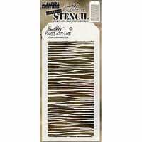 Stampers Anonymous - Tim Holtz - Layering Stencil - String